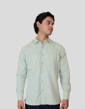 Camisa Eddie Bauer Rainier Manga Larga Upf 50