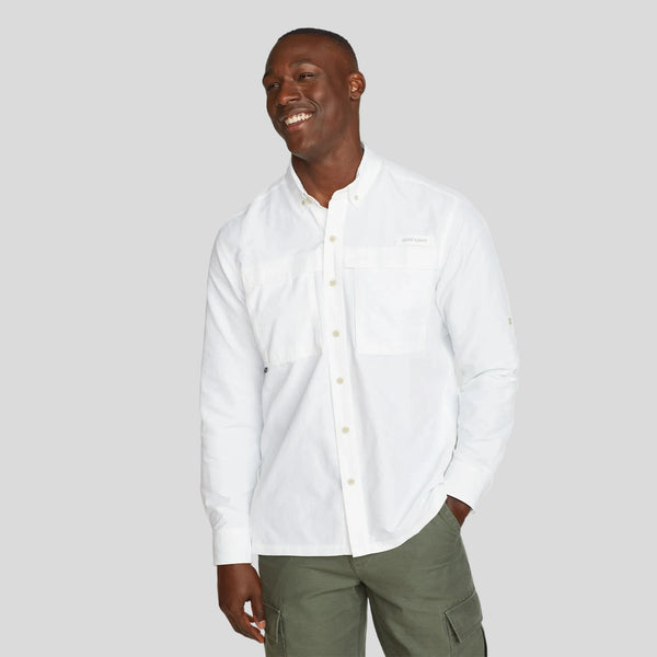 Camisa Eddie Bauer Rainier Manga Larga Upf 50