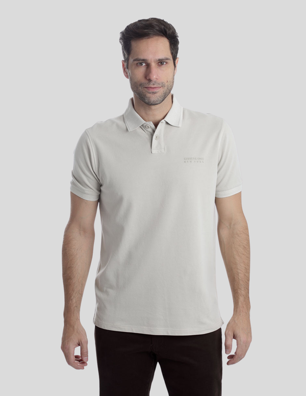 Playera Tipo Polo Kenneth Cole Manga Corta