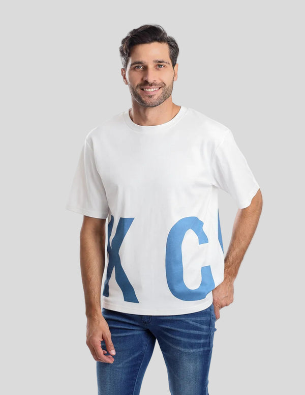 Playera Kenneth Cole Manga Corta Relaxed Fit