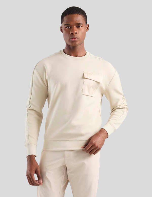 Sudadera Kenneth Cole Cuello Redondo con Bolsillo